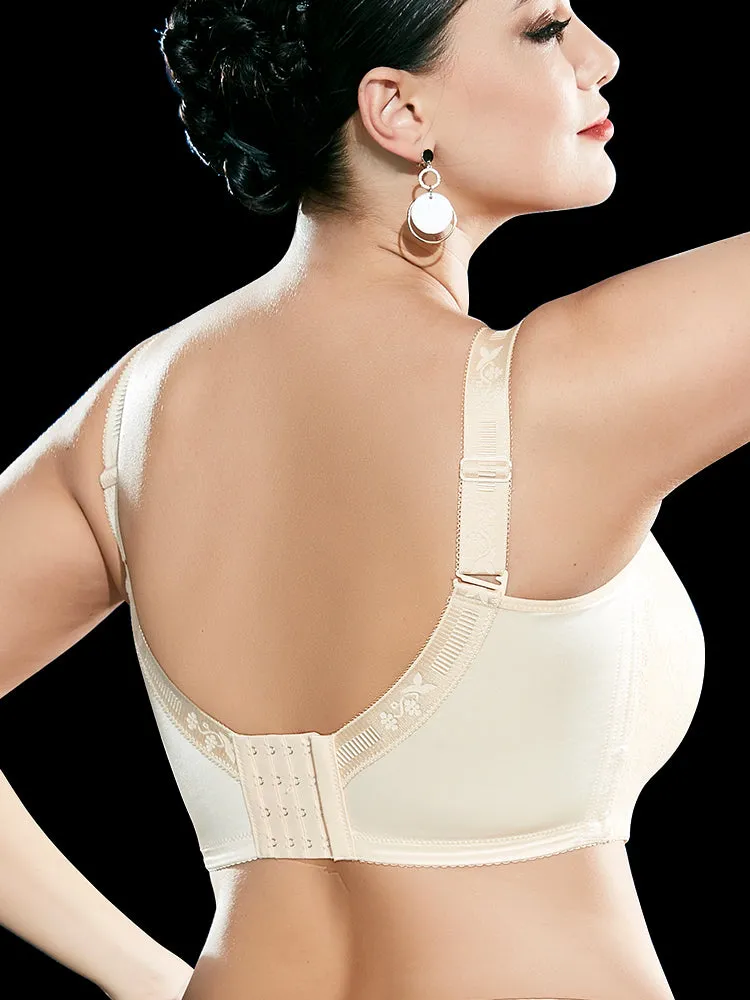 Thin Embroidery Minimizer Bra