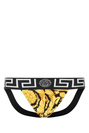 Versace Baroque Printed Jockstrap
