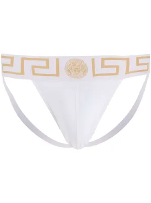 Versace Greca Logo Band Briefs