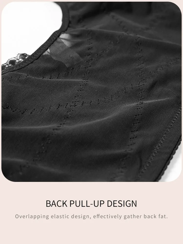 Vest Shaper Side Support Front Closure Bras