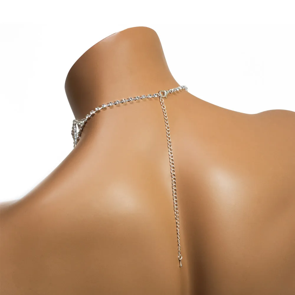 Western Fashion Diamante Sexy Choker