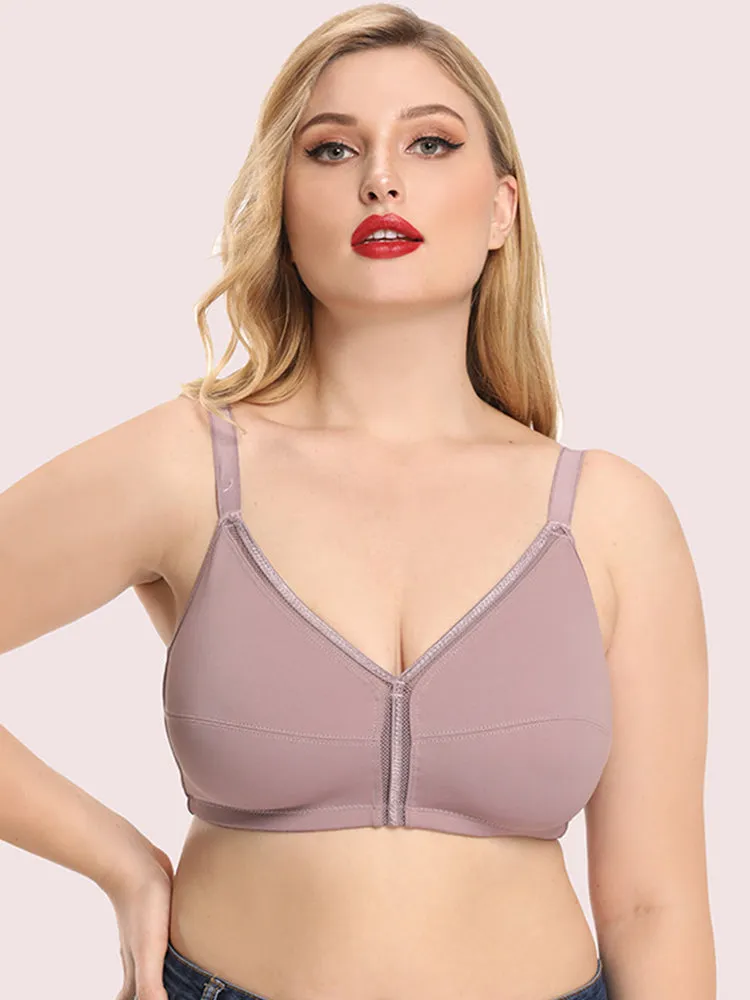 Women's Comfort Strap Full Coverage Wireless Bra